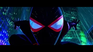 Miles Swings Through Earth 42 Scene Across The Spiderverse