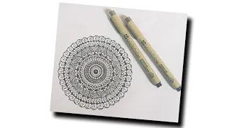 simple mandala art for beginners || 💠🏵️ mandala art 🎨 #creative #mandala #creativeart #art