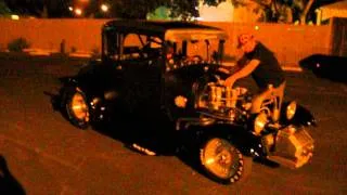 Mean Baby Coupe at Tuxies 30 Years of Cruise Nights 8/9/2013