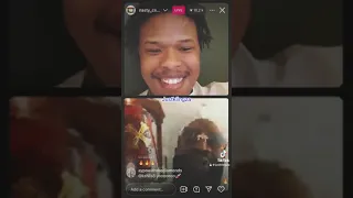 Nasty C and Rick Ross on Instagram Live