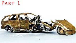 Abandoned Model Car Restoration part1