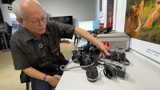 Mr Woo discusses Olympus cameras and the OM-1