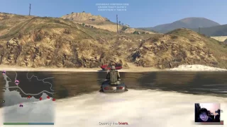 GTA V Blazer Aqua MISSION! First amphibian vehicle in GTA.