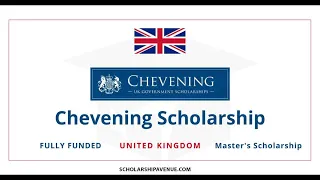 British Chevening Scholarship for International Students 2024/2025 | Fully Funded to UK