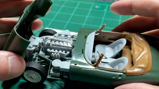 Fixing the issues - *New* Revell Jaguar E Type 1/24 scale Roadster