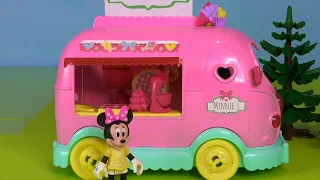 Minnie Mouse Unboxing: Restaurant, Supermarkt & Spielzeugautos / Mickey Maus Wunderhaus / Disney