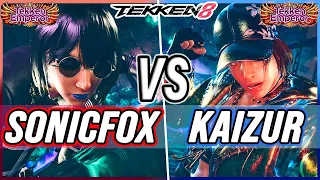 T8 🔥 Sonicfox (Zafina) vs KaizurTV (Azucena) 🔥 Tekken 8