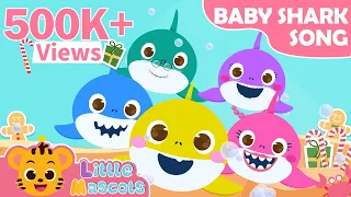Baby Shark + Five Little Speckled Frogs + more Little Mascots Rhymes and Kids Songs