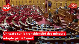 Une proposition de loi sur la transidentité des mineurs adoptée au Sénat