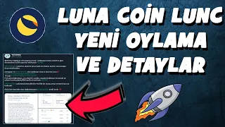 LUNA COİN LUNC YENİ OYLAMA VE DETAYLAR  #luna #lunc #bitcoin  #kripto