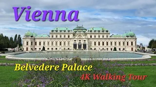 Belvedere Palace Walking Tour | HDR 4K | Vienna | Austria 🇦🇹