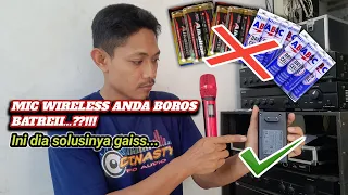 MIC WIRELESS BOROS BATREI..?? ‼️ Jangan khawatirrr...INI ADA SOLUSINYA !!!