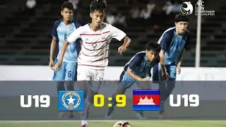 HIGHLIGHT, Northern Mariana Islands U19 VS  Cambodia U19