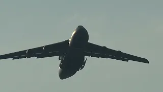 Lockheed C-5M Super Galaxy US Air Force Start/Take Off Rzeszów-Jasionka Airport