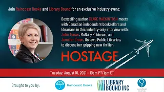 Industry Event: Clare Mackintosh's HOSTAGE with Canadian Independent Booksellers and Libraries