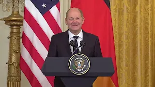 07.02.2022 - Olaf Scholz & Joe Biden (deutsch) - Russland, Ukraine, Nord Stream 2  u.a.