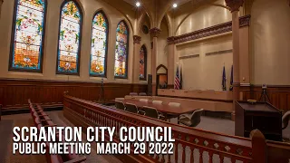 City Council March 29 2022