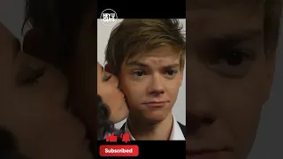 The Kiss! Thomas Brodie Sangster & Kaya Scodelario