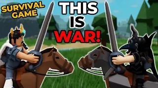 WAGING WAR ON A KINGDOM! - Roblox (The Survival Game)