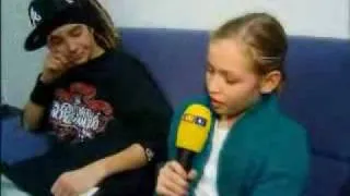 Tokio Hotel interview with little girl