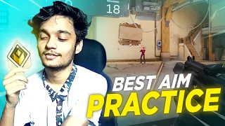 Best Aim Practice Routine | How to get out of Iron / Bronze and Improve AIM  | Valorant
