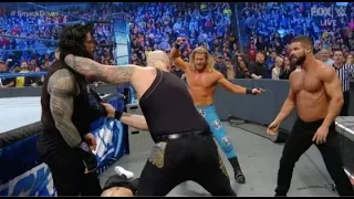 Usos vs king Corbin & dolph Ziggler. 10 Jan 2020.