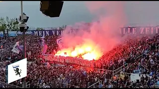 TSV 1860 München - SV Waldhof Mannheim 3:1 (19.05.2023, Pyro 2. Halbzeit)