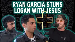 Ryan Garcia shocks Logan Paul and shares about Jesus #ryangarcia #loganpaul #jesus