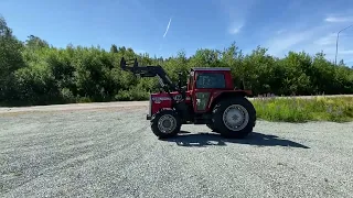 Massey fergusson 590 med lastare