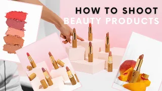 How to Photograph Beauty Products! | Beauty Cosmetic Product Photography Using Lipsticks