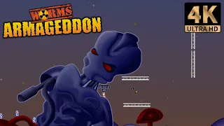 Worms Armageddon | Mission 30 - Aim long, aim true. | PC 4K
