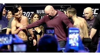 Dominic Cruz and Cody Garbrandt Explode at UFC 207  Weigh-in