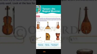 Class IV English Course Book Tansen-the Magical Musician Part I.