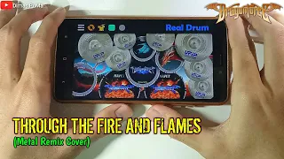 DragonForce - Through The Fire and Flames | Real Drum Cover (Metal Remix Version)