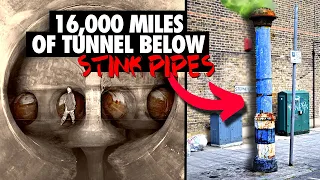 London's Lost "Stink Pipe" Tunnels | 16,000 Miles of Tunnel Explained