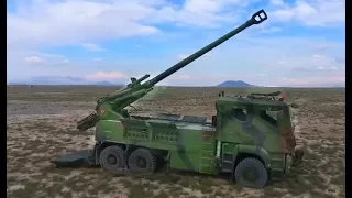 MKEK tarafından üretilen, araç üzerine entegre 155 mm'lik obüs "YAVUZ"