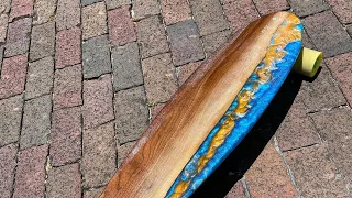 A new one of a kind longboard ( VLOG #215)