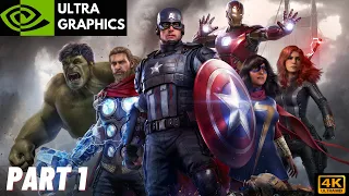 Marvel Avengers Game 2020 - Walkthrough Part 1 | Reassemble | No commentary