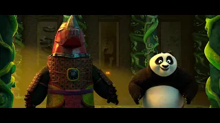 Kung Fu Panda 3 2016 Po and his father visit Hall Of Heroes