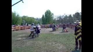 Medieval USA Knights fight vs Russian national team BoTN 2012 5 vs 5