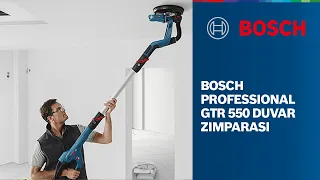 Bosch GTR 550 Alçıpan Zımpara ve Toz Emme Sistemlerimiz ile Tozsuz Çalışma