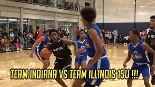 Team Indiana vs Team Illinois 15u showdown !!
