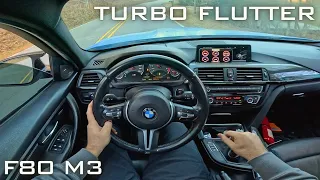 Single Turbo Built Motor F80 M3 First Drive! EFR 9280 Sounds AMAZING!