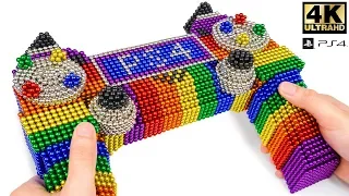 DIY - Build Awesome PS4 Pro Joystick Model With Magnetic Balls (Satisfying) | Magnet Satisfying