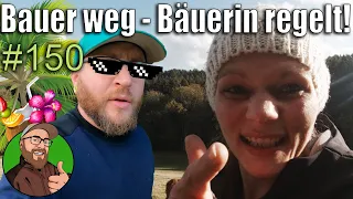 FarmVlog 150: Ist der Chef im URLAUB 🌴, steht die Frau ihren Mann! 💪