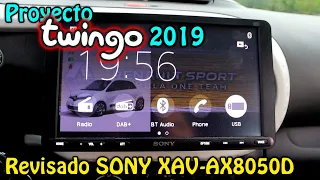 Proyecto Renault Twingo 3 2019 - Revisado SONY XAV-AX8050D | SIEPONLINE |