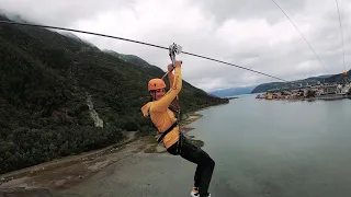 ZipLine 700m long (Norway-Mosjøen)