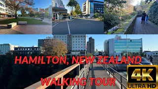 Hamilton, New Zealand Walking tour [4K]