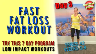 FAT LOSS WORKOUT | Low impact at home workout geared to help you lose weight