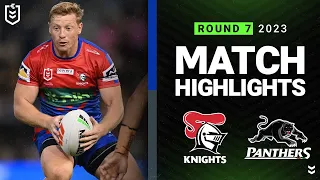 NRL 2023 | Newcastle Knights v Penrith Panthers | Match Highlights